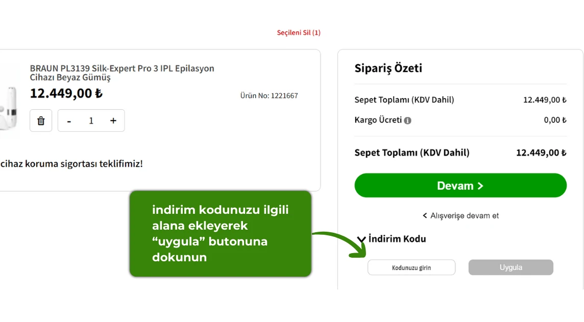 Media Markt indirim kodu nasıl kullanılır?