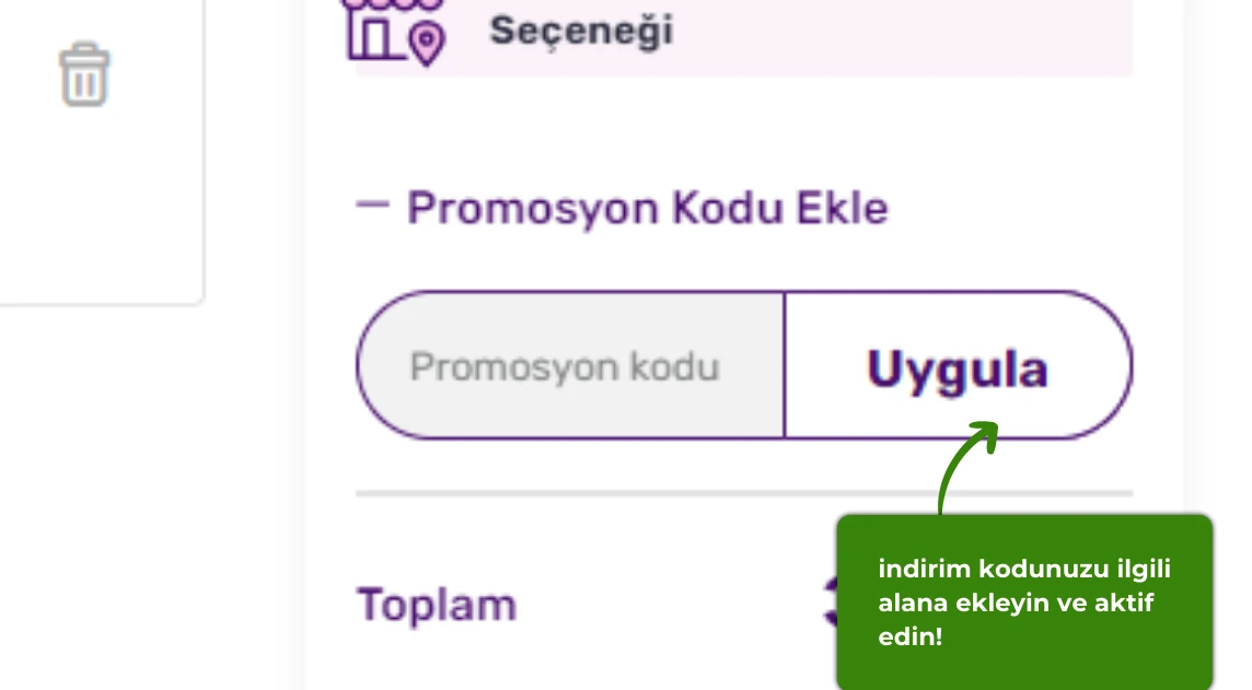 Gratis indirim kodu nasıl kullanılır