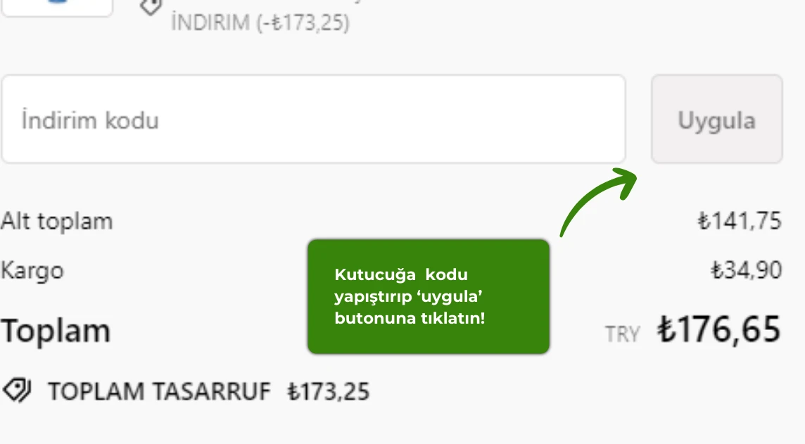 Eve Shop indirim kodu nasıl kullanılır?